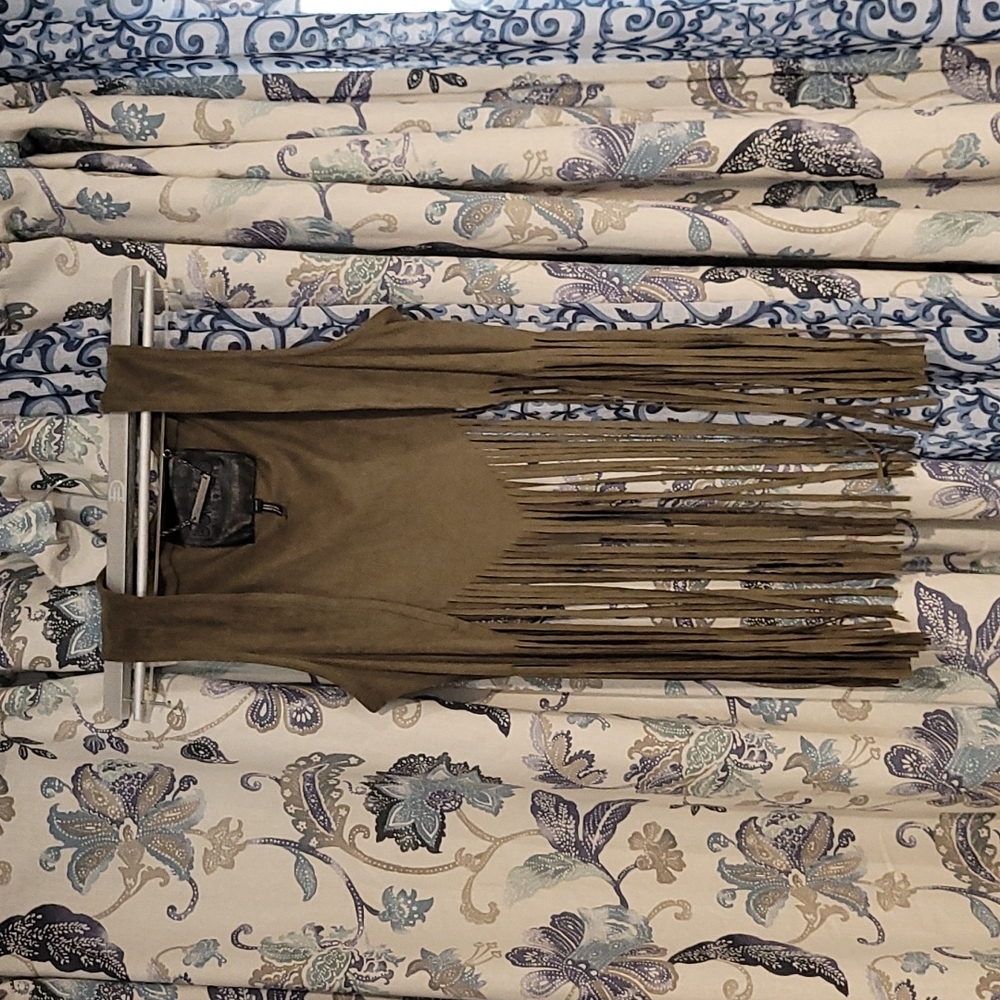 Buffalo David Bitton Fringe Vest